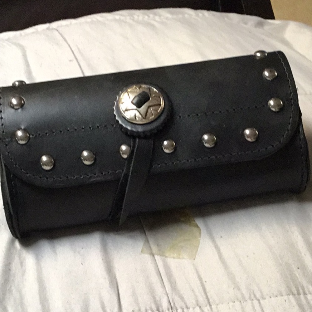 Motorcycle clutch bag
